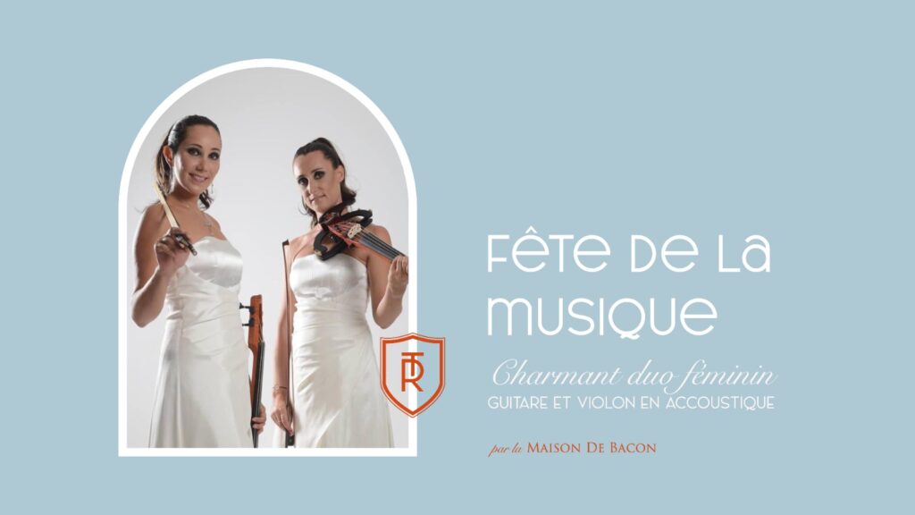 LE DUO VIOLONISSIMA SUR LE ROOF TOP DE LA MAISON DE BACON